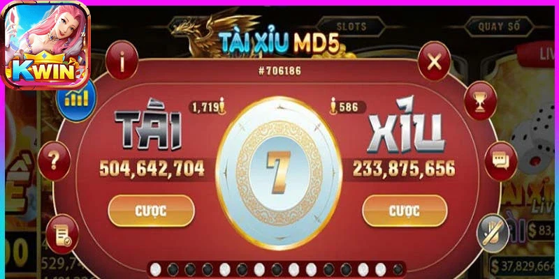 Hình ảnh người chơi trải nghiệm tài xỉu md5 trên điện thoại di động.